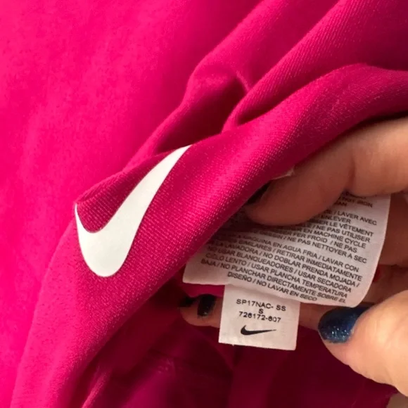 NIKE✔️Dri-Fit Fuchsia Skort, Pockets - Golf, Pickleball, Tennis 💕 (Size Small) - Picture 8 of 12